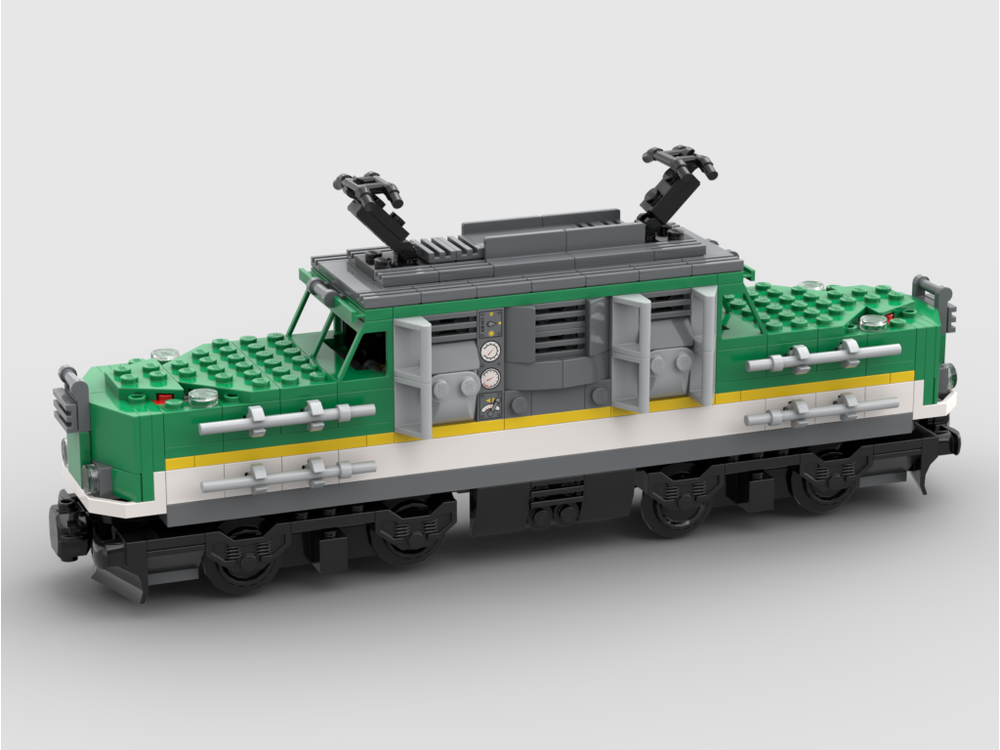 LEGO MOC 60198 Crocodile Locomotive by crazy8ron Rebrickable