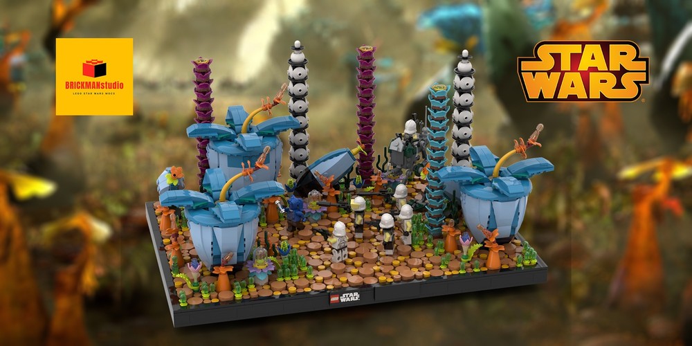 LEGO MOC SW Episode Battle on Felucia Order 66 Clone wars MOC