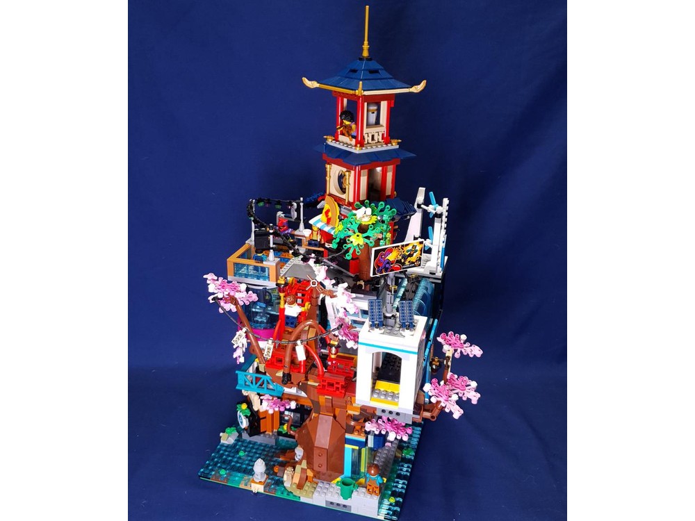 LEGO MOC Ninjago City Downtown Energy by icedragonj | Rebrickable ...