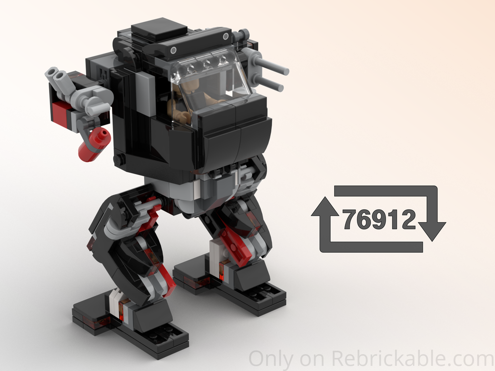 ポールケシアシグネチャーモデル（改造） LEGO MOC-203618 76912 Furious Mech by OzBrick | Rebrickable