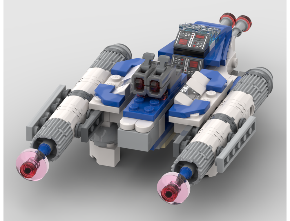 LEGO MOC-203652 Captain Rex Y-Wing 75391 x2 Alt by sgtscoopy