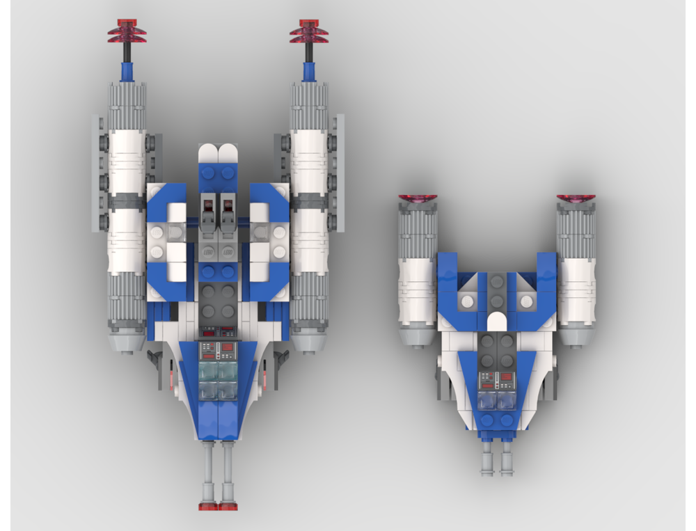 LEGO MOC-203652 Captain Rex Y-Wing 75391 x2 Alt by sgtscoopy