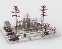 Winter Village - Display for set 10259 - Winter Village Station