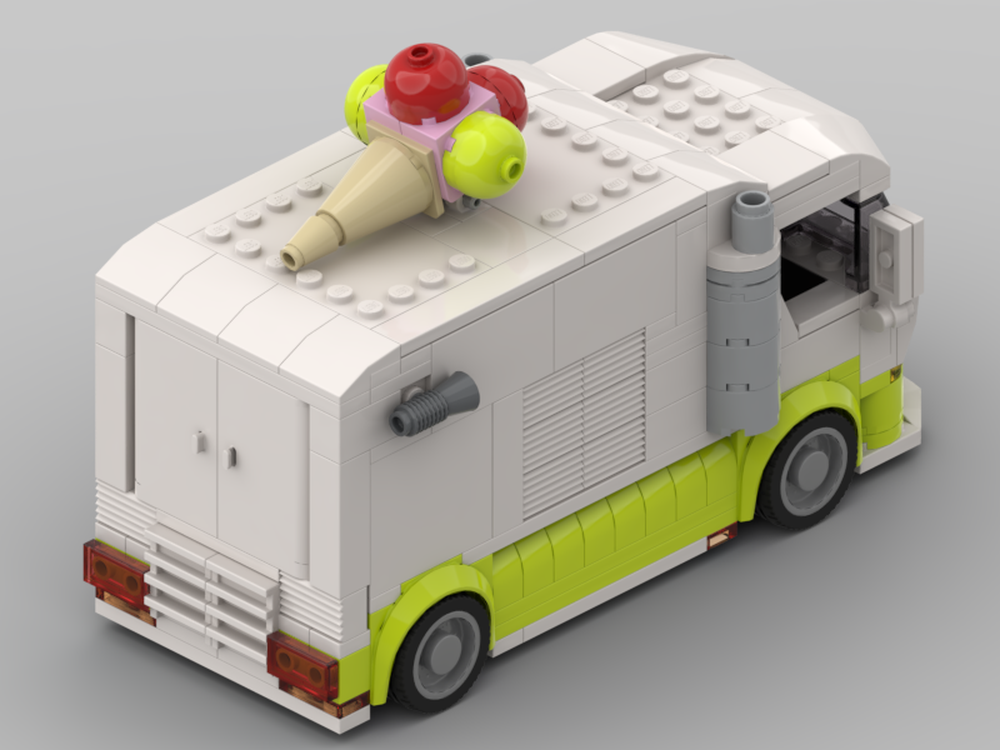 LEGO MOC-203753 Joker's Ice Cream Truck by EnderMB | Rebrickable ...
