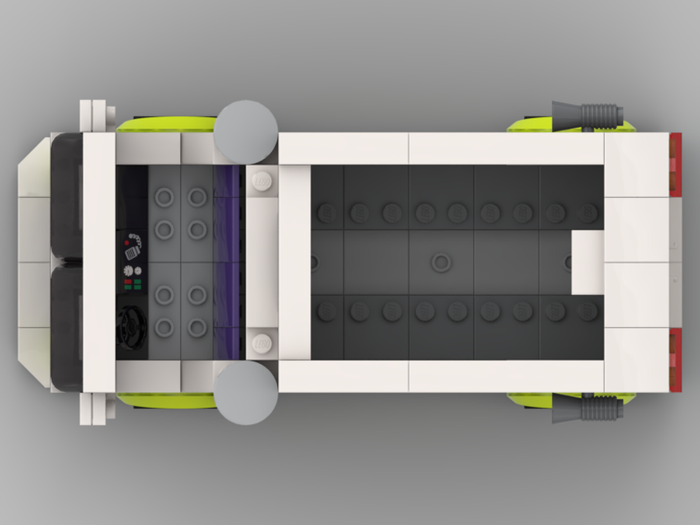 LEGO MOC Joker's Ice Cream Truck by EnderMB | Rebrickable - Build with LEGO