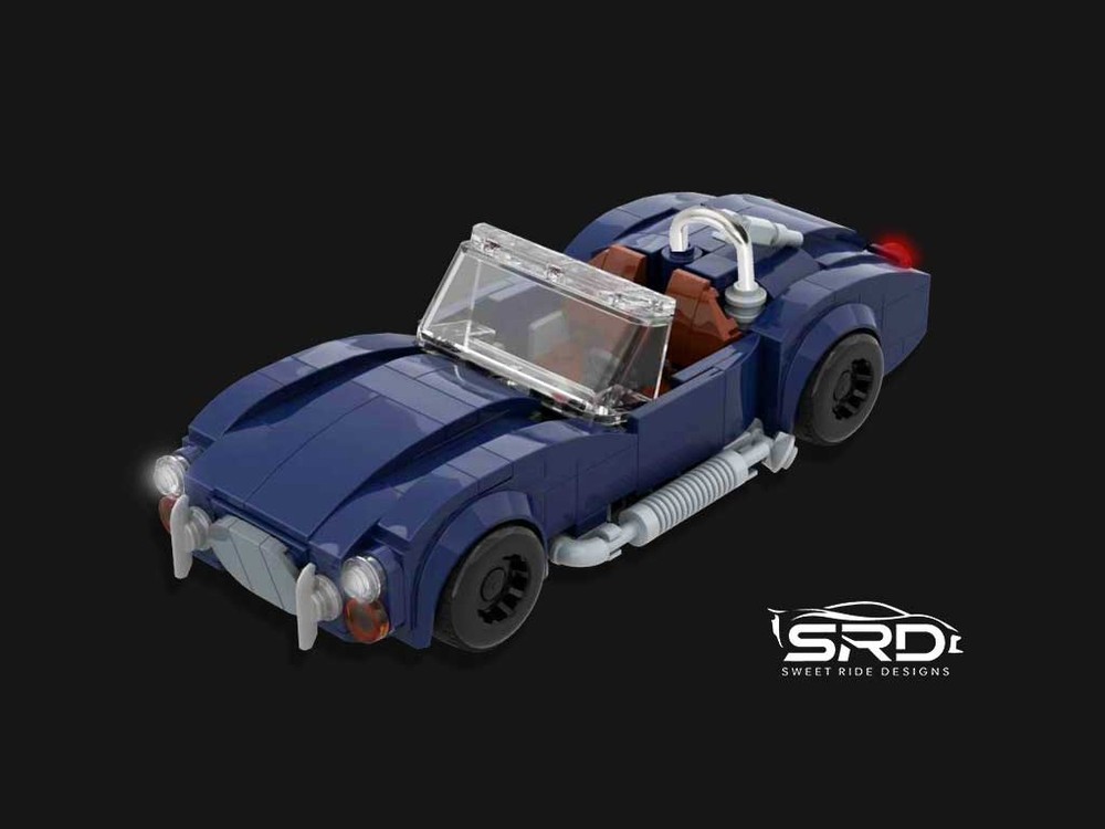 LEGO MOC-203791 SHELBY AC Cobra 7 studs wide by Sweetridedesigns
