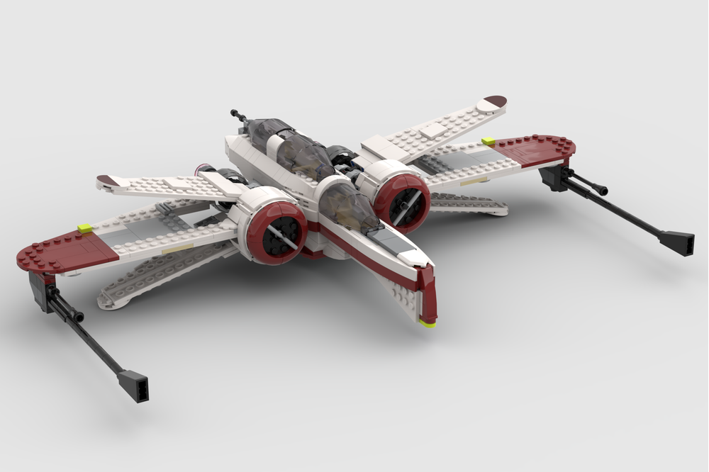 LEGO MOC-203798 Improved ARC-170 75402 by Renk | Rebrickable