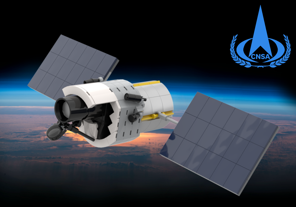 LEGO MOC-203834 Xuntian Space Telescope by OrchardBuilds