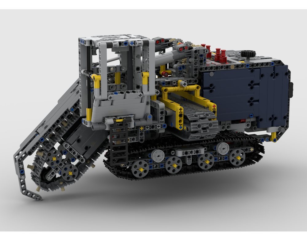 LEGO MOC 42055C - Trencher by ErikK | Rebrickable - Build with LEGO