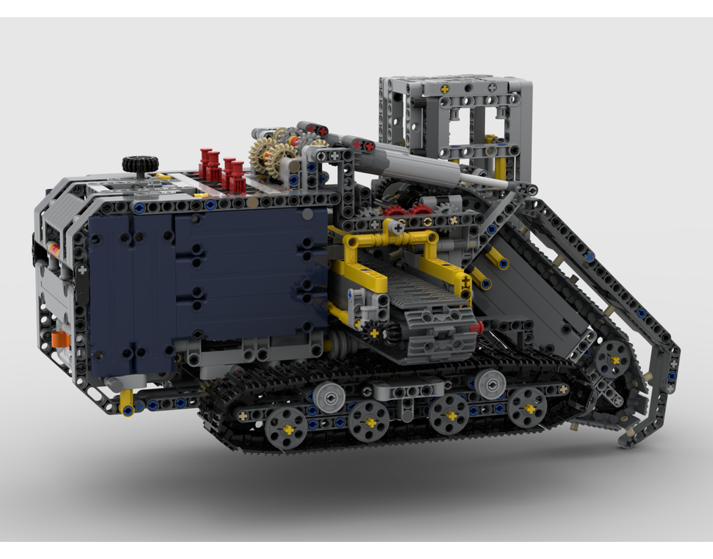 LEGO MOC-203836 42055C - Trencher by ErikK | Rebrickable - Build with LEGO