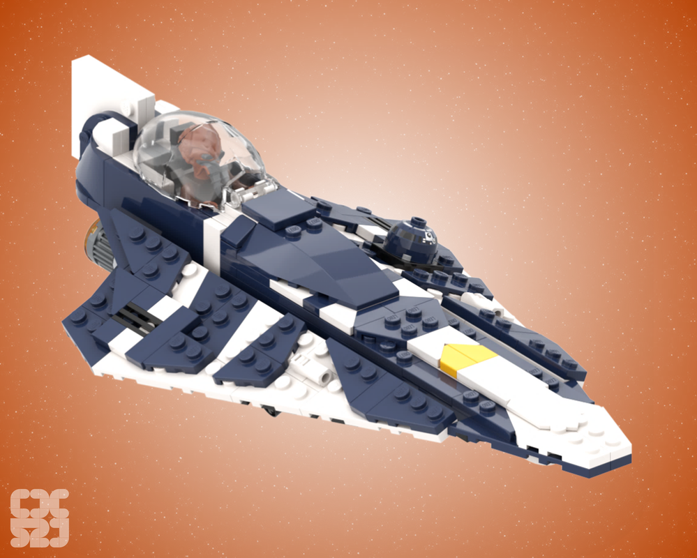 LEGO MOC Plo Koon's Jedi Starfighter [Episode 3] by CX52J | Rebrickable ...