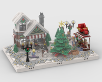 Winter Village - Display for set 10249 - Winter Toy Shop