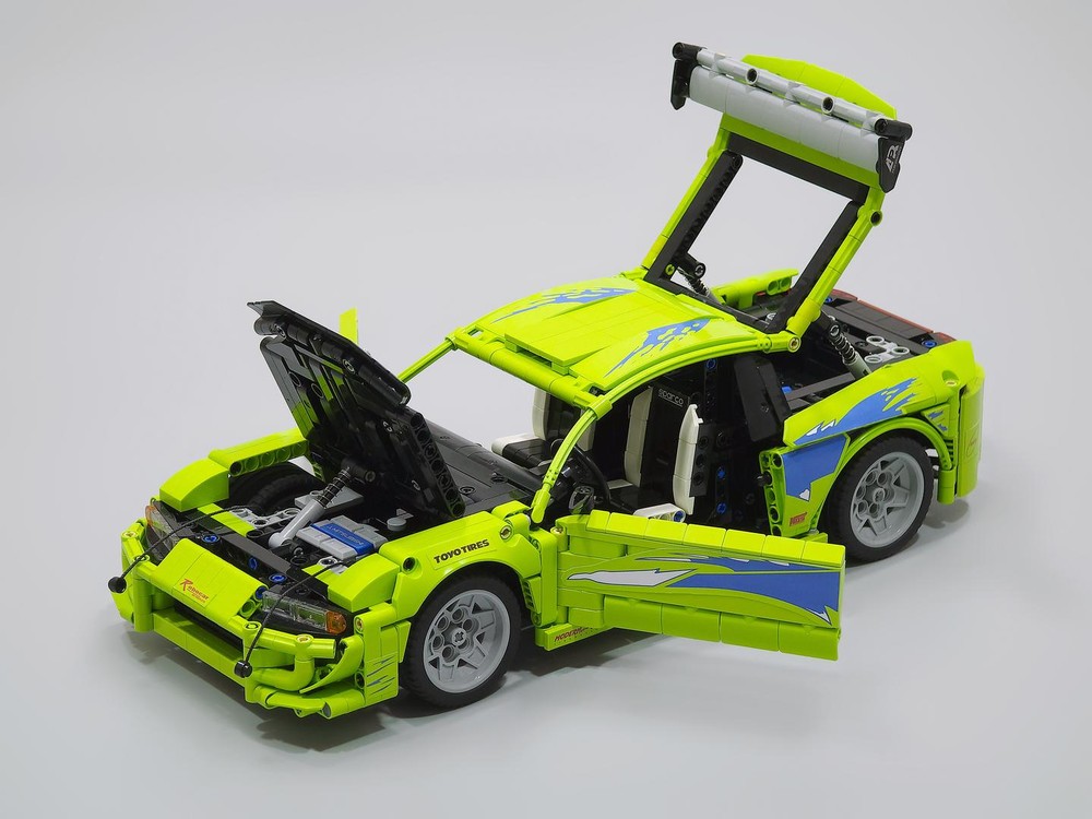 MOC-204070 Brian's Mitsubishi Eclipse (1:12) Fast and Furious [Manual]