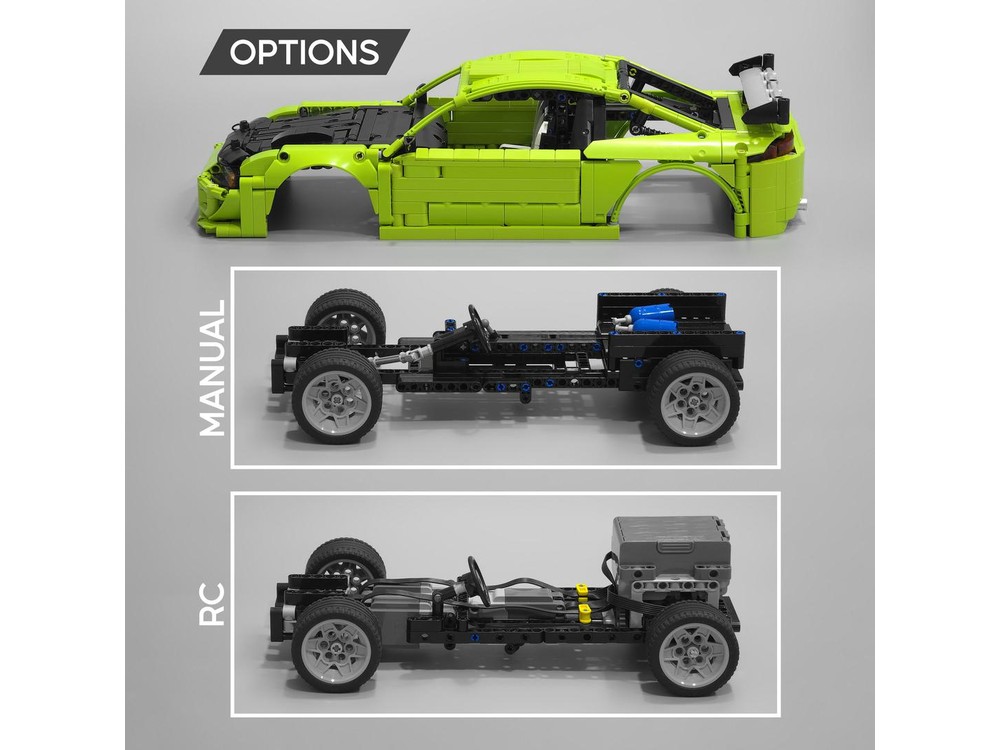 MOC-204070 Brian's Mitsubishi Eclipse (1:12) Fast and Furious [Manual]