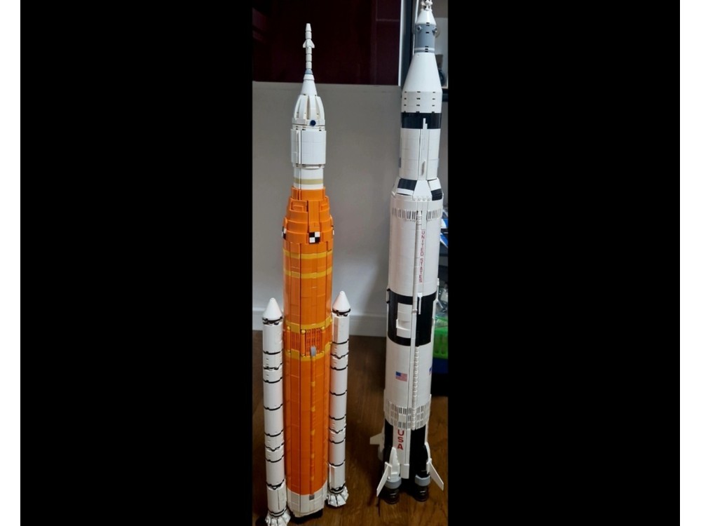 LEGO MOC-204135 NASA Artemis Space Launch System (SLS) 1:110