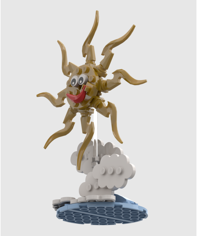 LEGO MOC-204235 Happy sun by Thierry | Rebrickable - Build with LEGO