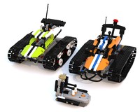 LEGO MOC-20425 Tracked racer (42065 alternate, 42038 C-model) by