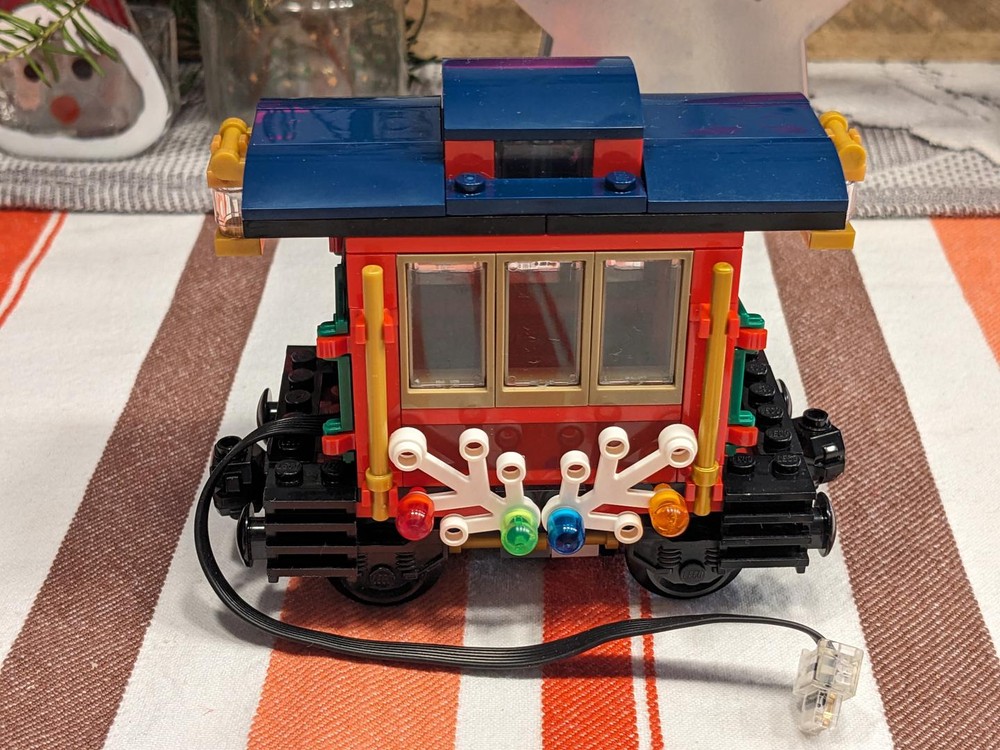 LEGO MOC-204309 10254 Sensor Wagon for Winter Holiday Train by bernd ...