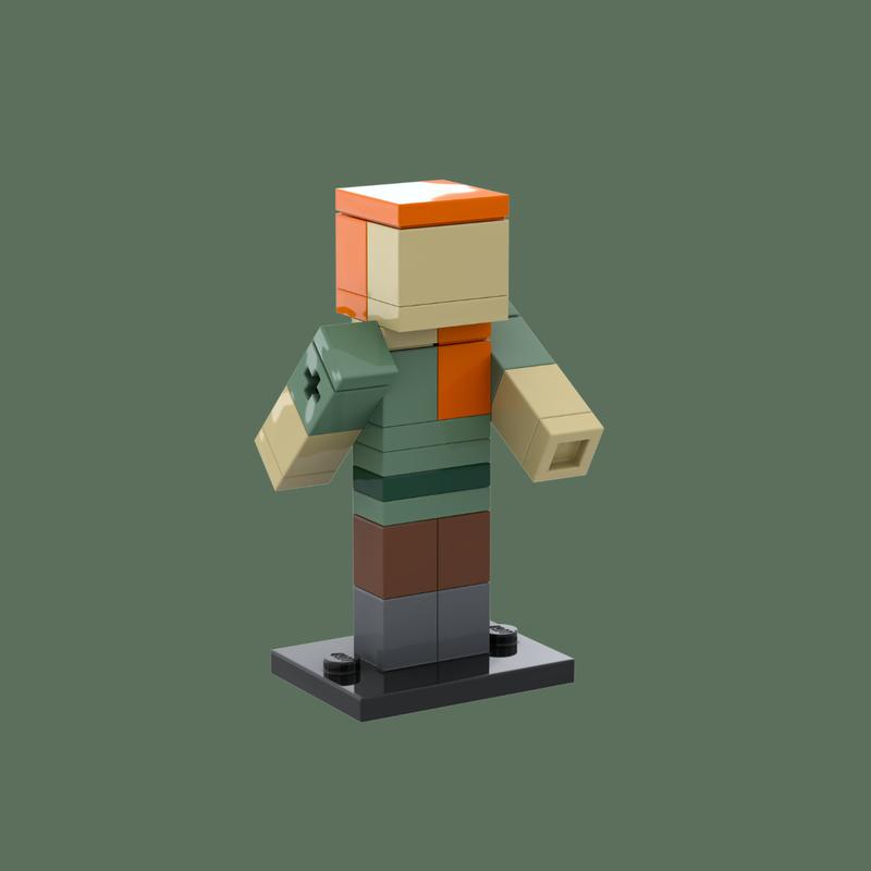 LEGO MOC-204369 Alex |Minecraft Series| EP 2 by HeadlightBricks ...