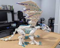LEGO MOC-204380 Giant White Ice/Frost/Snow Dragon by IreMan75