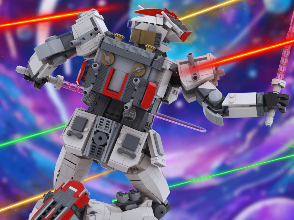 LEGO MOC-204446 Gundam RX-82-4 by FritesAuFour | Rebrickable - Build ...
