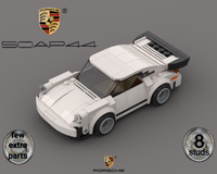 Speed Champions 75895 Porsche 911 turbo 3.0 widened 8 studs (requires some parts)