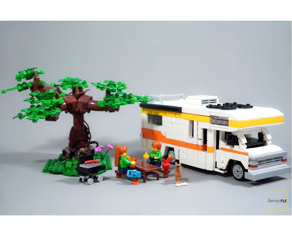 LEGO MOC-204460 Mini Camper Van by DamianPLE Technic Garage ...