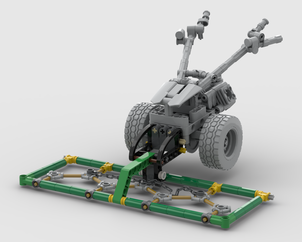 מגרפה לכיסוח עשב MOC-204463 לטרקטור בעל ציר יחיד #17