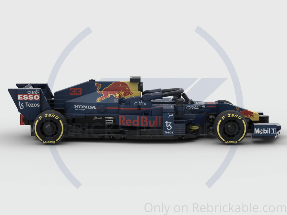 Max Verstappen Lego F1 Red Bull LEGO MOC F1 Red Bull RB16B By Pit