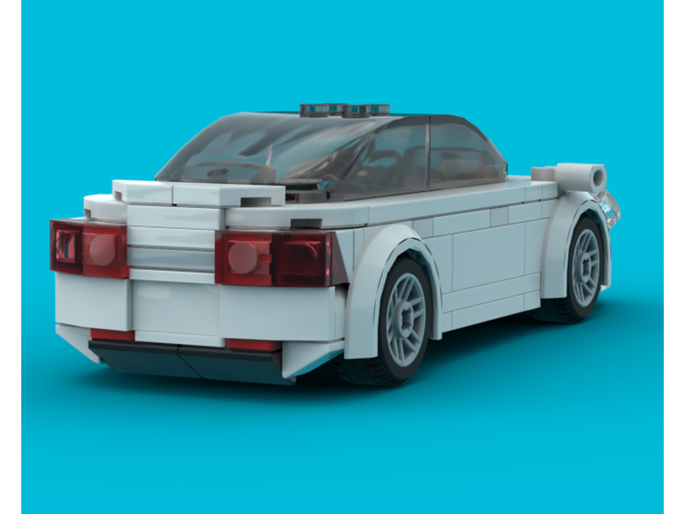 LEGO MOC-204526 Tesla model s, 6 studs wide V2 by Brick North ...