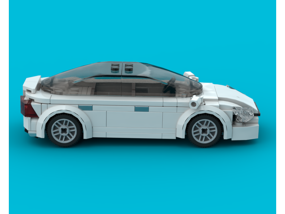 LEGO MOC Tesla model s, 6 studs wide V2 by Brick North | Rebrickable ...