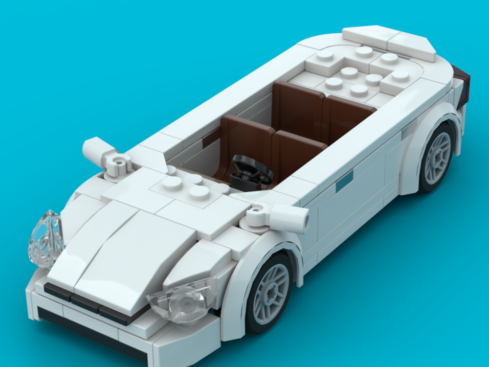 LEGO MOC Tesla model s, 6 studs wide V2 by Brick North | Rebrickable ...