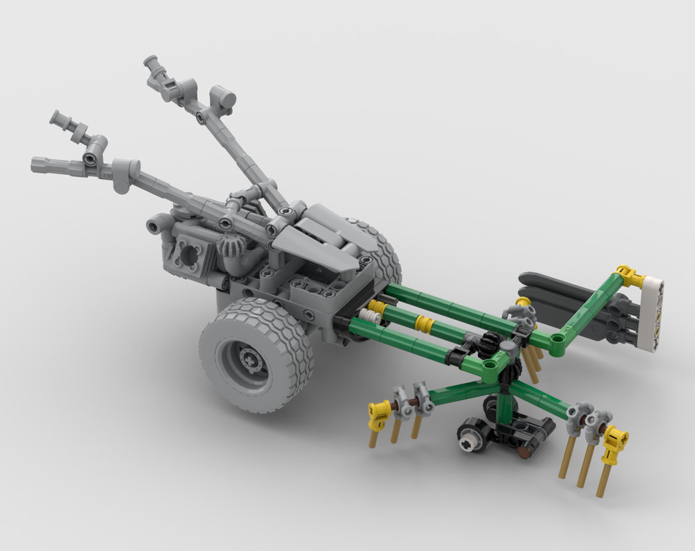 מכסחת שורות MOC-204544 לטרקטור בעל ציר יחיד #20