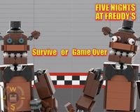 LEGO MOC-204551 Five Night's at Freddy's: Freddy Fazbear by
