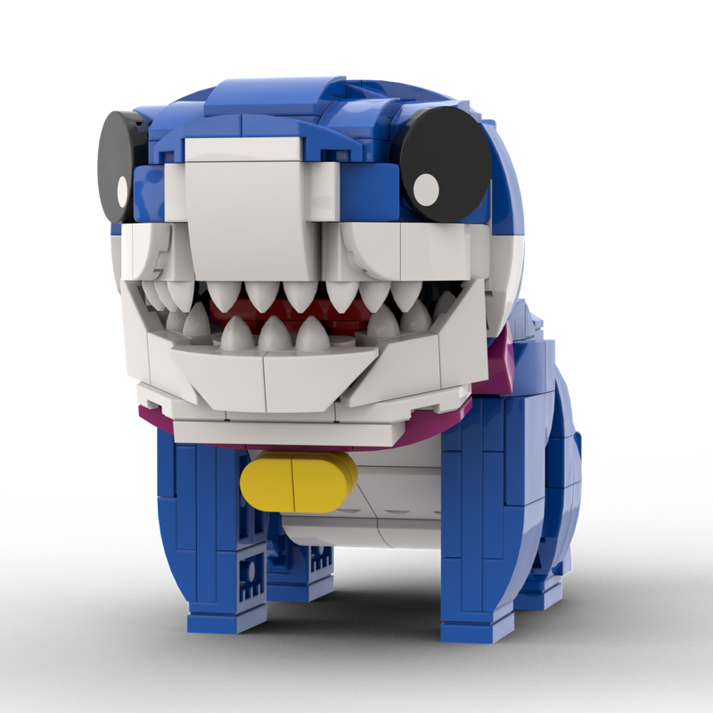 LEGO MOC Jeff the Land Shark by SlayCC | Rebrickable - Build with LEGO