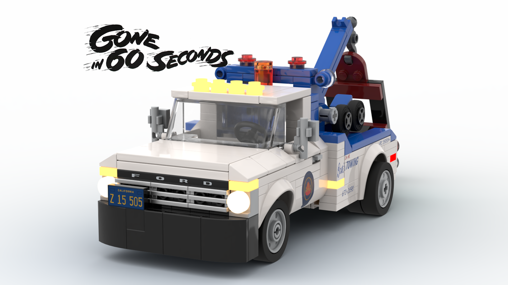 LEGO MOC-204643 1973 Ford F-350 Wrecker 'Gone in 60 Seconds' by