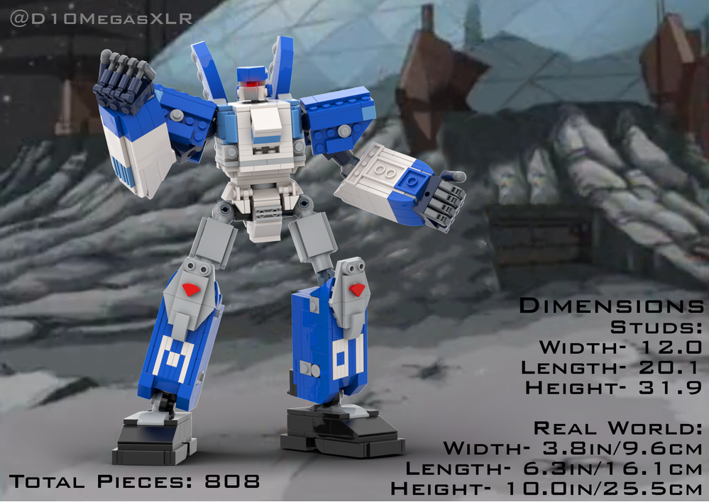 LEGO MOC-204836 Megas Prototype by D10MegasXLR | Rebrickable