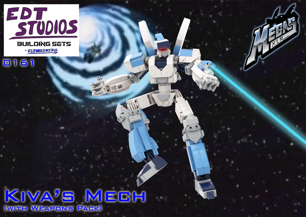 LEGO MOC-204837 Kiva's Mech (with Weapons Pack) by D10MegasXLR