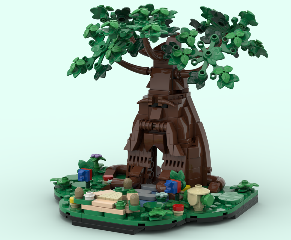 LEGO MOC 77092 Zelda - Great Deku Tree - Mini/Micro by Fl0tto ...