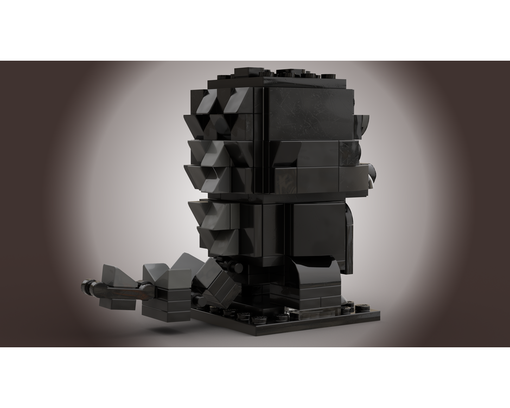 LEGO MOC Godzilla 1954 Brickheadz by invader_design | Rebrickable ...