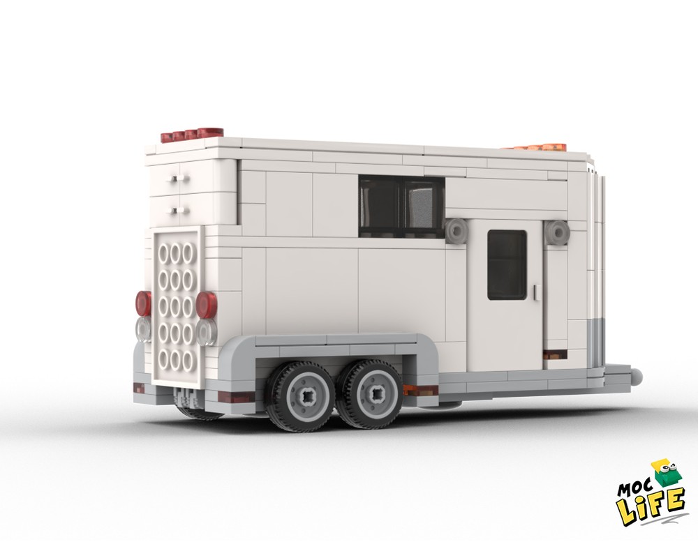LEGO MOC-204905 Horse trailer by MocLife | Rebrickable - Build with LEGO