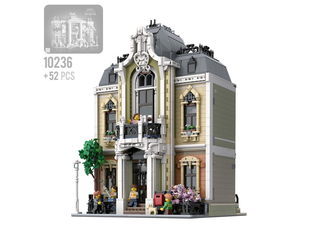LEGO MOC-204936 Gideon's House by BrickAtive | Rebrickable - Build with ...