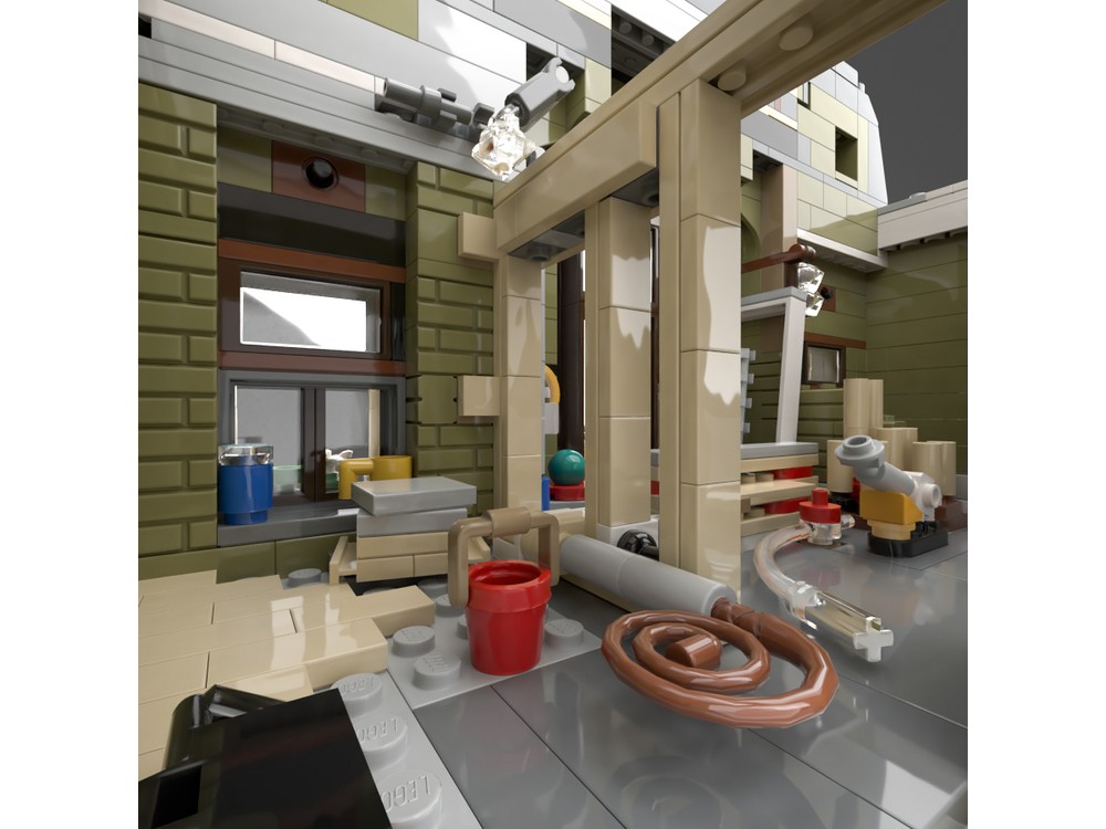 LEGO MOC Gideon's House by BrickAtive Rebrickable Build with LEGO