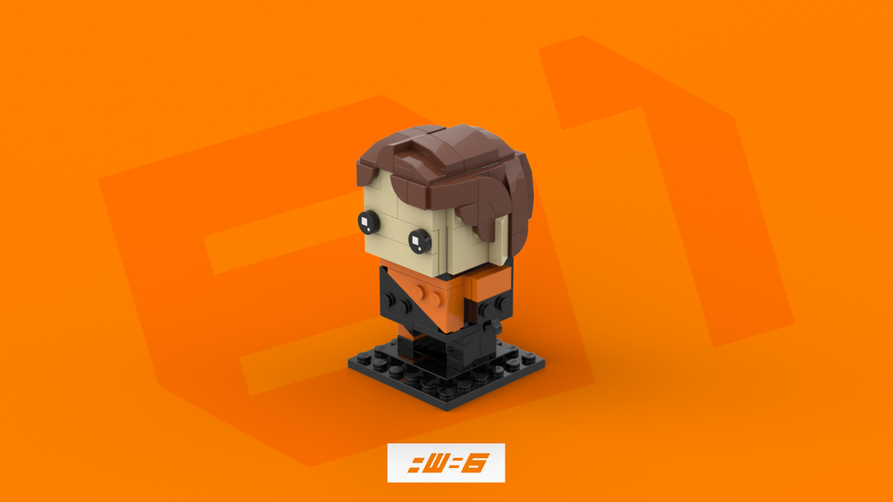 LEGO MOC Oscar Piastri by aw86fred | Rebrickable - Build with LEGO