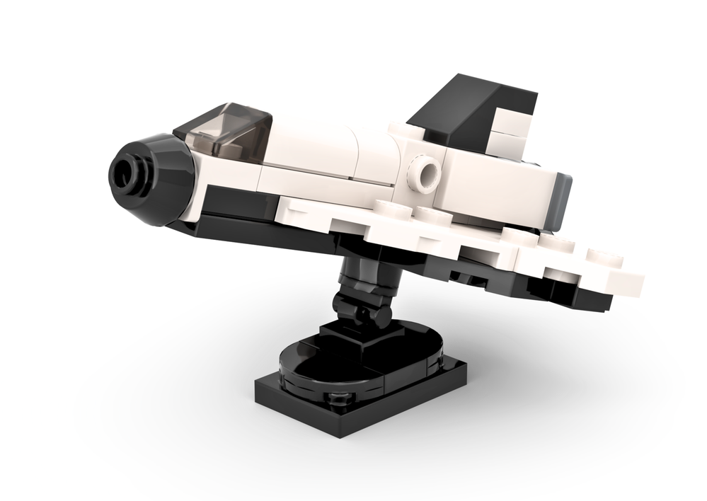 LEGO MOC Micro NASA Space Shuttle Discovery by The Bobby Brix Channel ...