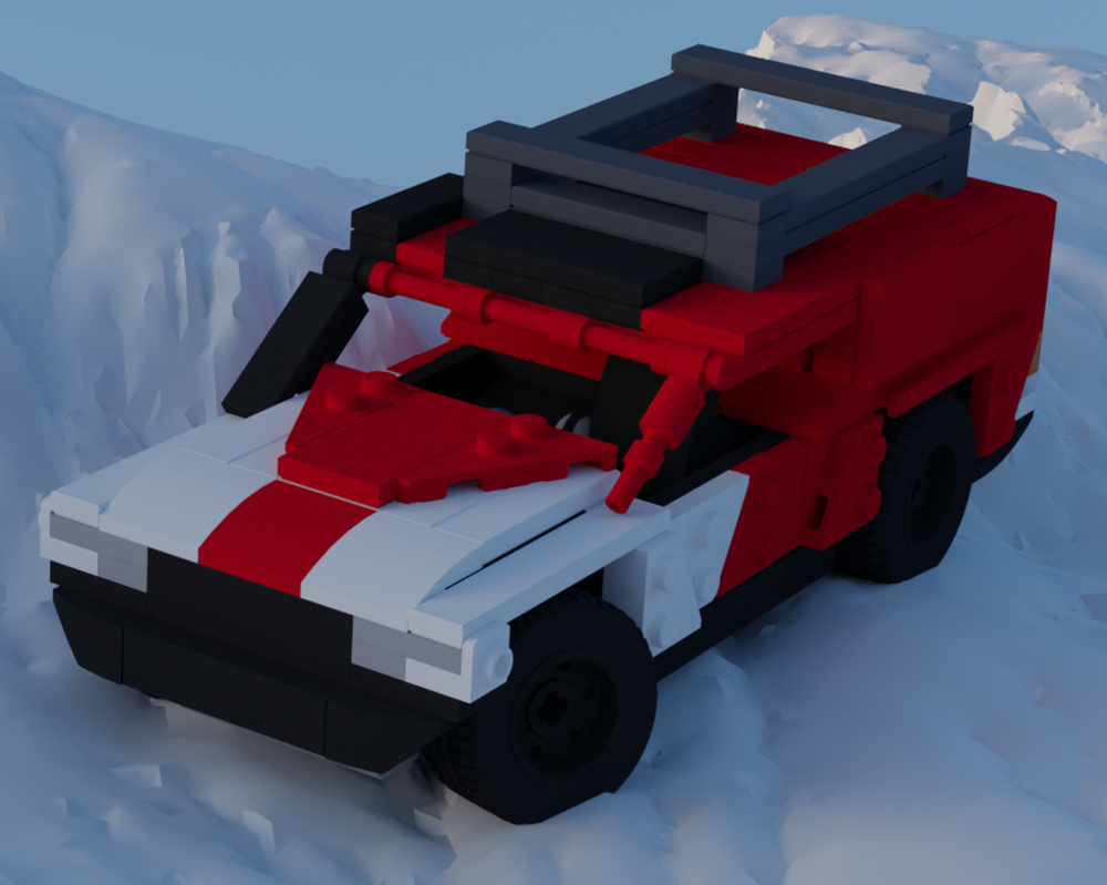 LEGO MOC Hyundai Santa Cruz Rally Raid (Christmas special) by 6th gear ...