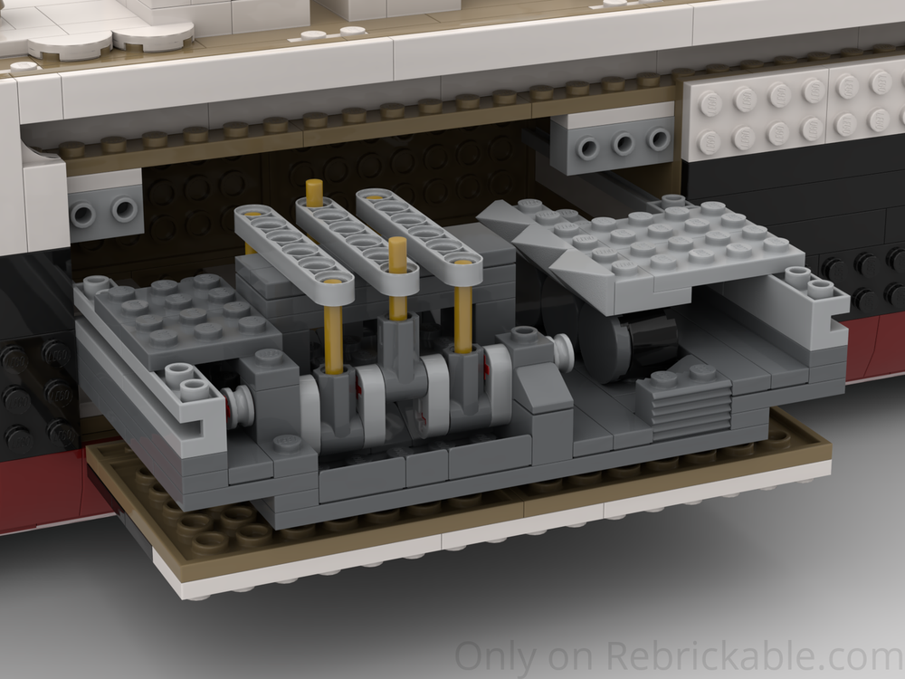 LEGO MOC RMS Titanic (1:336) by james_0609 | Rebrickable - Build with LEGO