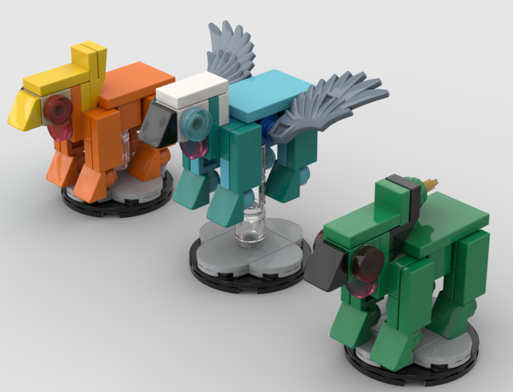 LEGO MOC-205057 MLP Eldar Aspect Warriors-Group 2 by GargonLe ...