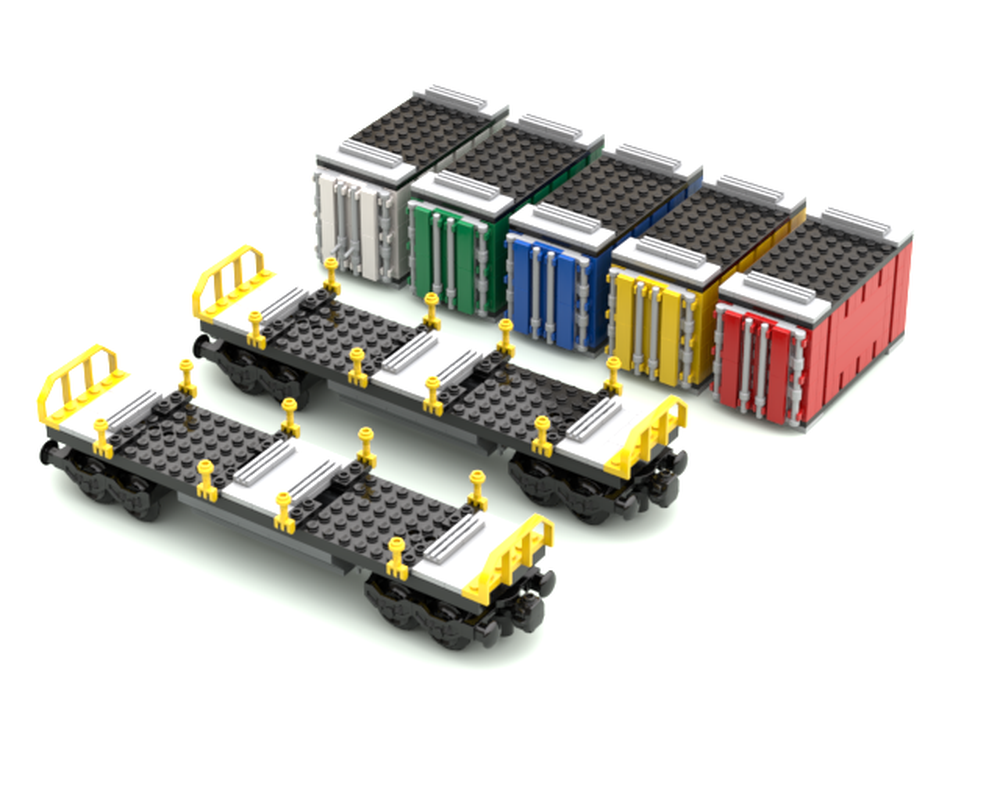 lego container train