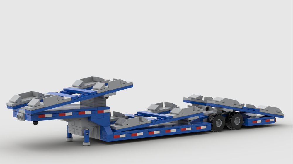 LEGO MOC-205112 Car transport trailer by phigeon | Rebrickable - Build ...